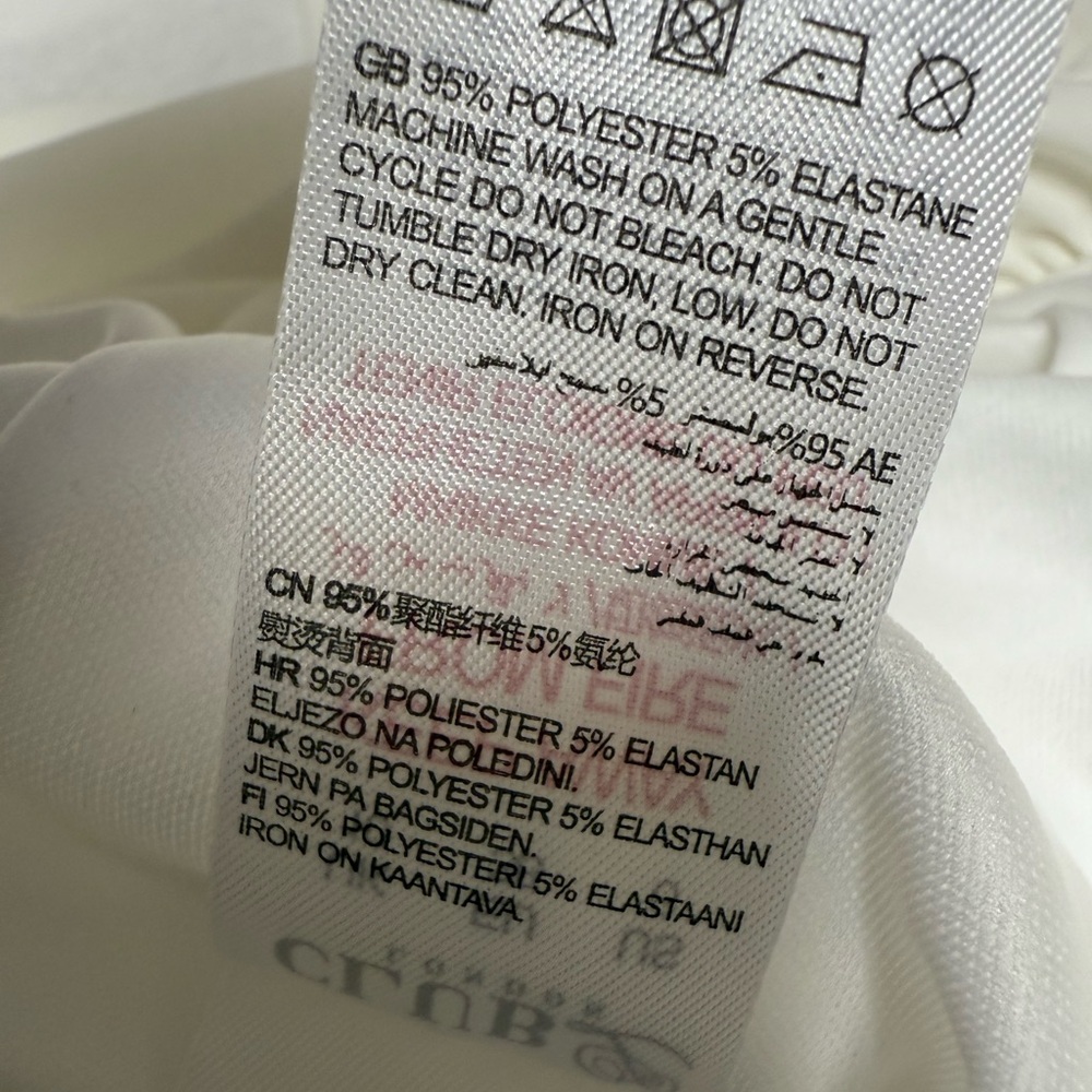 NwT;Club L London White Ruched Long Sleeve Dress⭐️ - Picture 3 of 8